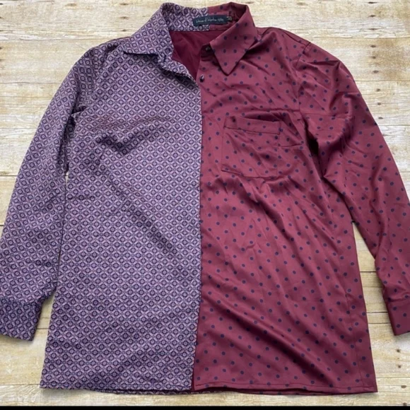 NWOT HOUSE OF HARLOW BUTTON UP - Picture 3 of 4